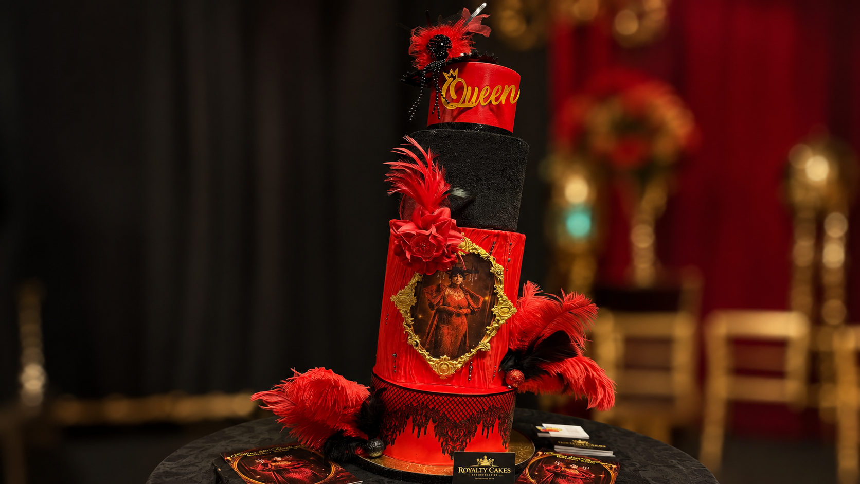 Four-Tier Birthday Cake